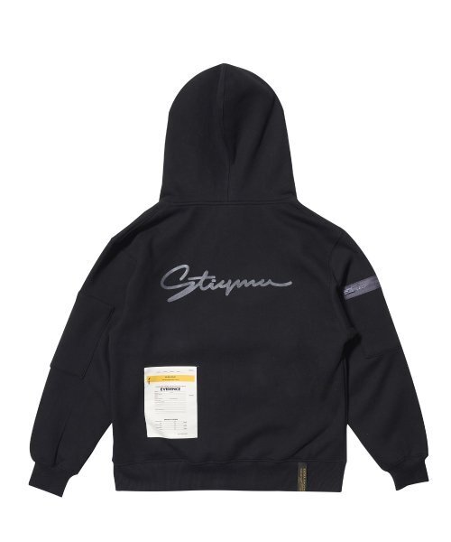 STIGMA(スティグマ)の「ZIPPER OVERSIZED ZIP UP HOODIE BLACK(パーカー・メンズ・その他・LARGE/MEDIUM/X-LARGE)」の2枚目の写真