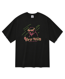ユーウィン半袖Tシャツブラック
