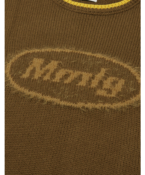 MMLG（エムエムエルジー）の「[Mmlg] MIX PULLOVER KNIT (BROWN)（ニット/セーター・レディース・その他・LARGE/SMALL/MEDIUM/X-LARGE）」の4枚目の写真