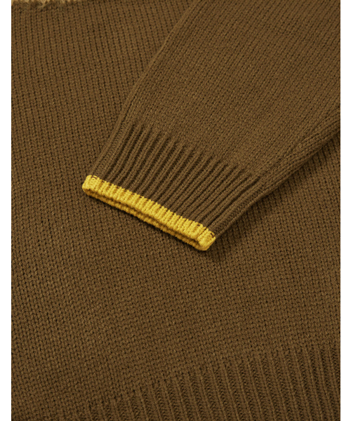 MMLG（エムエムエルジー）の「[Mmlg] MIX PULLOVER KNIT (BROWN)（ニット/セーター・レディース・その他・LARGE/SMALL/MEDIUM/X-LARGE）」の5枚目の写真