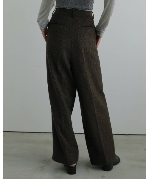 セール】Check Tuck Pants（その他パンツ）｜anuke（アンヌーク）の