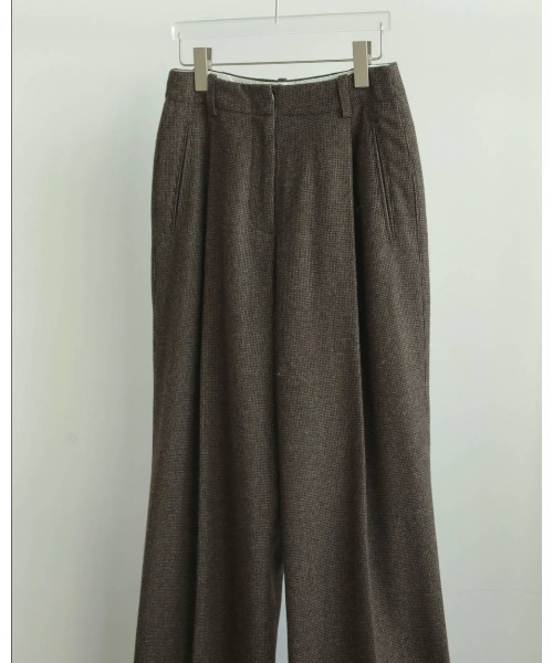 セール】Check Tuck Pants（その他パンツ）｜anuke（アンヌーク）の