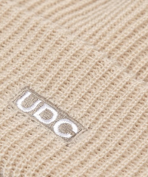 UNDERCONTROL（アンダーコントロール）の「ルーズフィットビーニー / ロングテール / ボックスロゴ / F オートミール（ニットキャップ/ビーニー・レディース・その他・FREE）」の4枚目の写真