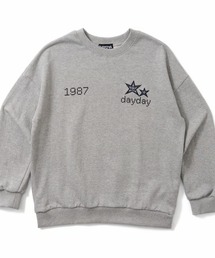 DAYDAY（デイデイ）の「アナログスターロゴクルーネックスウェットシャツ（スウェット）」