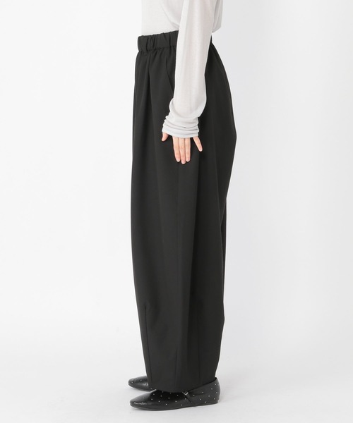 studio CLIP（スタディオクリップ）の「タックギャザーワイドパンツ[プチサイズあり]（その他パンツ・レディース・その他1/アイボリー/その他2/ブラック・FREE/PF）」の22枚目の写真