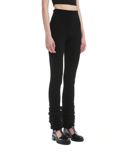 TRUNK PROJECT(トランクプロジェクト)の「Black Knit Leggings(その他パンツ・レディース・ブラック・SMALL/X-SMALL)」の2枚目の写真