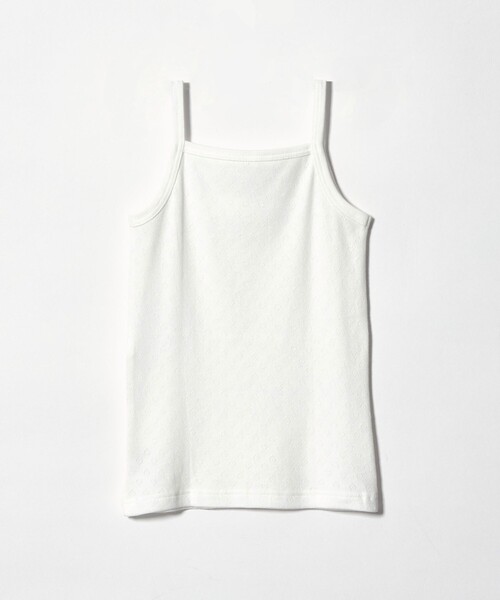 green label relaxing（グリーンレーベルリラクシング）の「＜Combi mini＞キャミソール  / キッズ  110cm-130cm（キャミソール・キッズ・オフホワイト・110cm/130cm/120cm）」の5枚目の写真