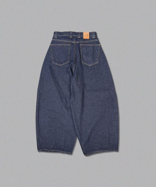 centimeter（センチメーター）の「Tribal logo balloon baggy pants（デニムパンツ・メンズ・グリーン系カモフラージュ/インディゴブルー/ブラック・MEDIUM/LARGE）」の17枚目の写真