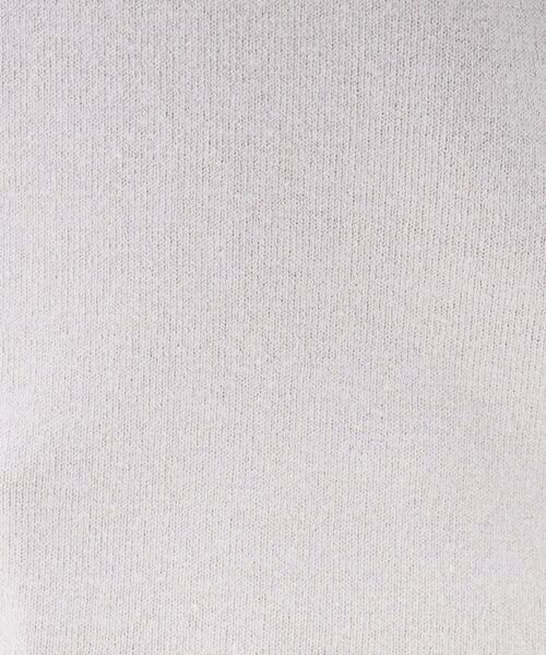 UNTITLED（アンタイトル）の「【アンサンブル可/洗える】ウォームスパンニット（ニット/セーター・レディース・ブラック系4/レッド系1/ライトグレー系4/ホワイト系7/ブルー系その他・48/44/04/02/00）」の16枚目の写真