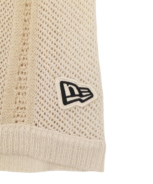 NEW ERA(ニューエラ)の「ニューエラゴルフ ニットメッシュ ポロシャツ 半袖(ポロシャツ・メンズ・ベージュ/ブラック・XXL/XL/L/M/S)」の15枚目の写真