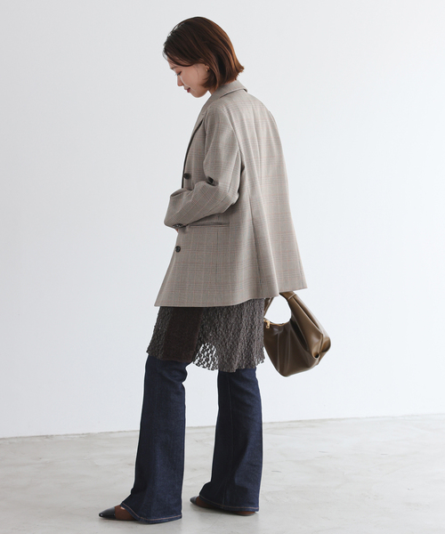 Healthy denim(ヘルシーデニム)の「《追加》Healthy DENIM/ヘルシーデニム MACARONI 【洗濯機使用可能】(デニムパンツ・レディース・ネイビー/サックスブルー・23cm/24cm/26cm/25cm)」の17枚目の写真