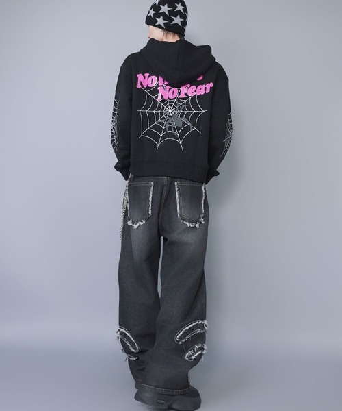 SPINNS（スピンズ）の「裏地フリースであったか♪ジャガードシングルニットビーニー/スモールスター/ユニセックス（ニットキャップ/ビーニー・メンズ・ブラック/グリーン・ONESIZE）」の14枚目の写真