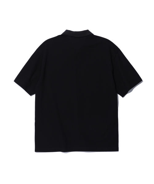 IEY(アイイーワイ)の「OPEN LOGO POLO Black(ポロシャツ・レディース・その他・MEDIUM/LARGE)」の3枚目の写真