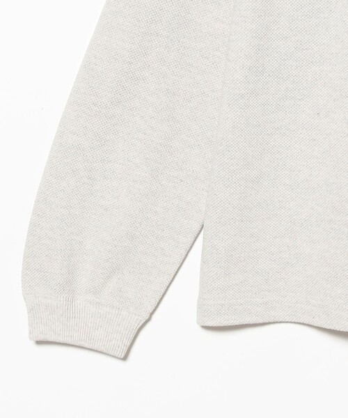 crepuscule(クレプスキュール)の「crepuscule / Co/Ra Moss Stitch P/O(Tシャツ/カットソー・メンズ・ナチュラル/ダークグリーン・L/M/XL)」の8枚目の写真