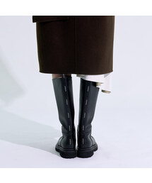 SHOEHI（シューハイ）の「Gabi Wide Long Middle Boots_B1540(2Colors)（ブーツ・レディース）」