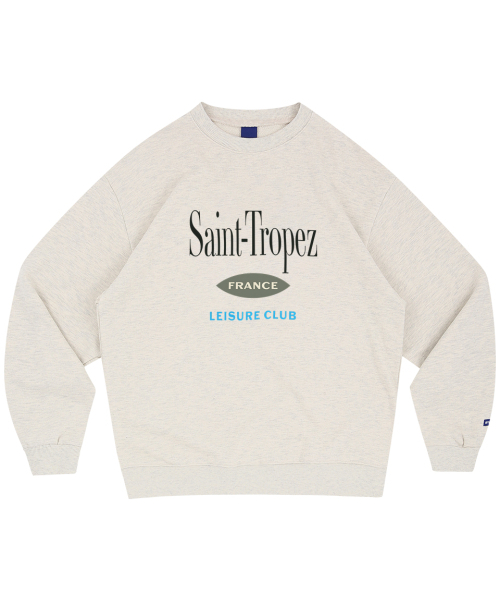 STAFF ONLY(スタッフオンリー)の「SAINT TROPEZ SWEATSHIRTS (MELANGE IVORY)(スウェット・メンズ・その他・MEDIUM/LARGE)」の1枚目の写真