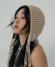 ZIZEMUSEUM（ジゼミュージアム）の「JELLYFISH STRAP BEANIE (BEIGE)（ニットキャップ/ビーニー）」