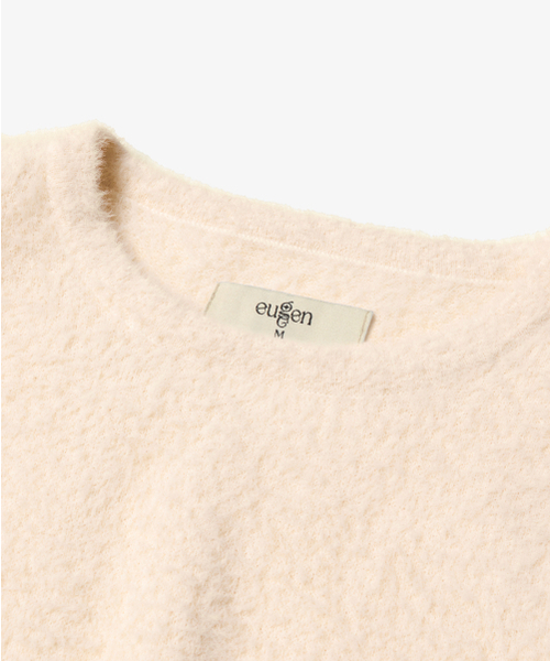 EUGGEN（ユジェン）の「ソフトラウンドハーフニット_オートミール（ニット/セーター・レディース・その他・SMALL/MEDIUM）」の5枚目の写真