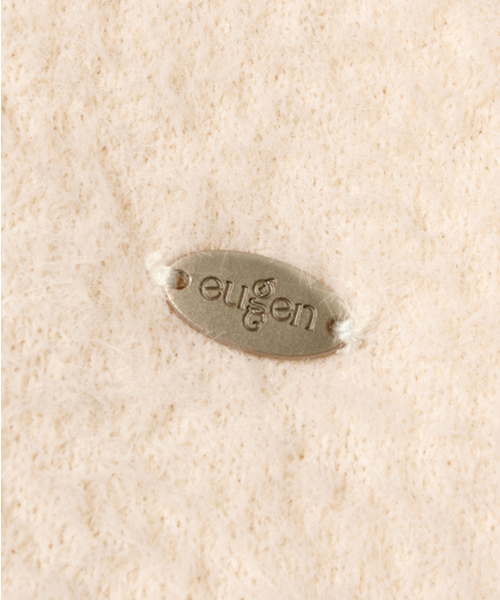 EUGGEN（ユジェン）の「ソフトラウンドハーフニット_オートミール（ニット/セーター・レディース・その他・SMALL/MEDIUM）」の7枚目の写真