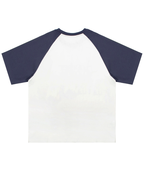 CACTUSDONUTMARKET(カクタスドーナツマーケット)の「Summer Vibe Raglan T-Shirt - White(Tシャツ/カットソー・メンズ・その他・MEDIUM/LARGE)」の3枚目の写真