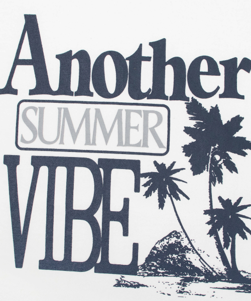 CACTUSDONUTMARKET(カクタスドーナツマーケット)の「Summer Vibe Raglan T-Shirt - White(Tシャツ/カットソー・メンズ・その他・MEDIUM/LARGE)」の5枚目の写真