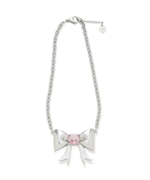 hurjaboyacc/ホジャボーイ/BIG RIBBON NECKLACE（ネックレス）｜L.H.P