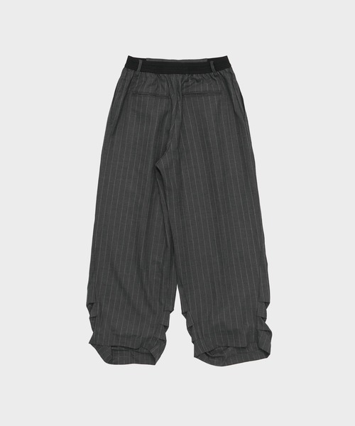 CONZ(コンズ)の「EX.stripe design trousers(スラックス・レディース・ブラック/グレー・S/XS)」の22枚目の写真