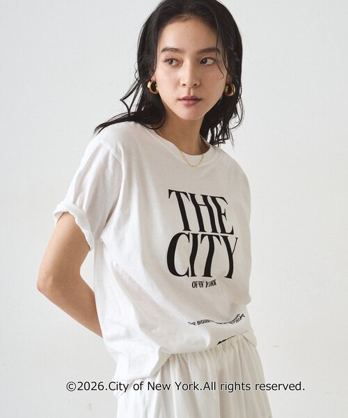 LOUNGEDRESS（ラウンジドレス）の「【GOOD ROCK SPEED】THE CITY T（Tシャツ/カットソー・レディース・オフホワイト・FREE）」の4枚目の写真
