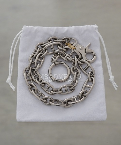 DISCOVERED（ディスカバード）の「ANCHOR CHAIN 2WAY wallet chain＆necklace（ネックレス・メンズ・シルバー・FREE）」の4枚目の写真