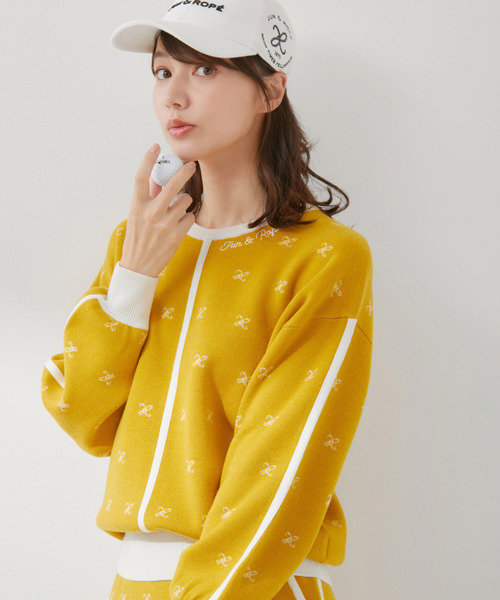 ブランド古着】JUN&ROPE'｜ジュンアンドロペのトップス（イエロー/黄色