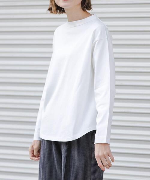 FORK&SPOON（フォークアンドスプーン）の「FORK&SPOON　ボトルネックロングスリーブTシャツ（Tシャツ/カットソー・レディース・ホワイト系その他/オフホワイト/ブラック・1）」の15枚目の写真