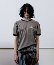 HORSE STICKER TEE MOCHA