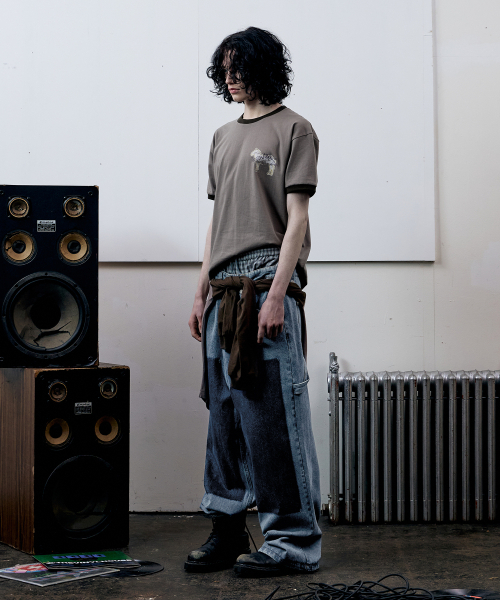 THEVINYLHOUSE(ザバイニルハウス)の「HORSE STICKER TEE MOCHA(Tシャツ/カットソー・メンズ・その他・S/M/L)」の3枚目の写真