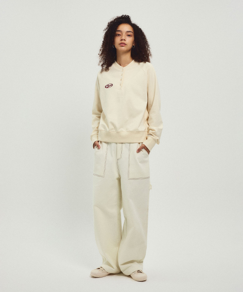 MENASOO(ミナス)の「Washing Cotton Work Pants_Ivory(その他パンツ・レディース・アイボリー・1/2)」の5枚目の写真