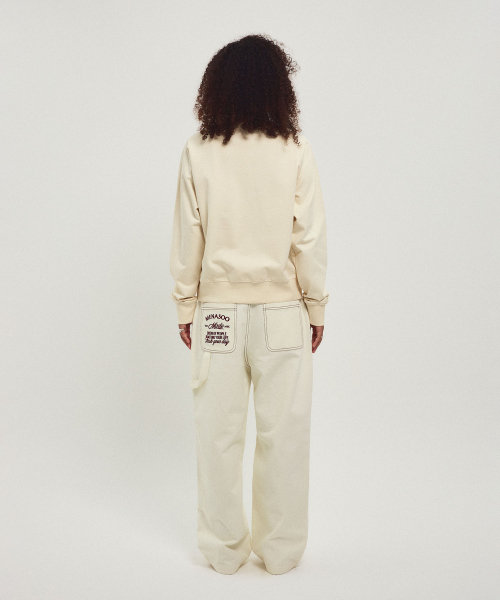 MENASOO(ミナス)の「Washing Cotton Work Pants_Ivory(その他パンツ・レディース・アイボリー・1/2)」の6枚目の写真