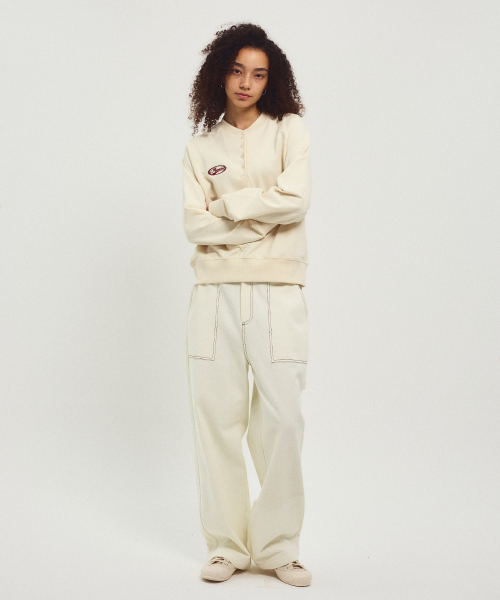 MENASOO(ミナス)の「Washing Cotton Work Pants_Ivory(その他パンツ・レディース・アイボリー・1/2)」の11枚目の写真