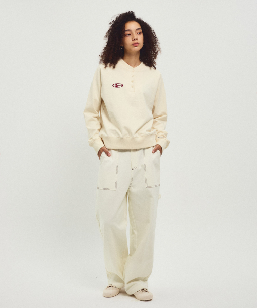 MENASOO(ミナス)の「Washing Cotton Work Pants_Ivory(その他パンツ・レディース・アイボリー・1/2)」の12枚目の写真