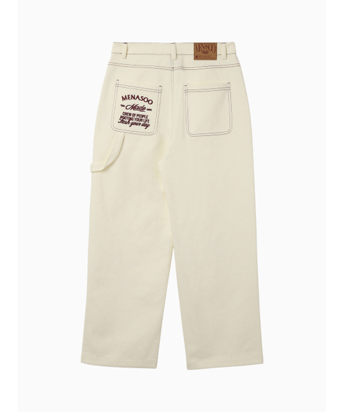 MENASOO(ミナス)の「Washing Cotton Work Pants_Ivory(その他パンツ・レディース・アイボリー・1/2)」の19枚目の写真