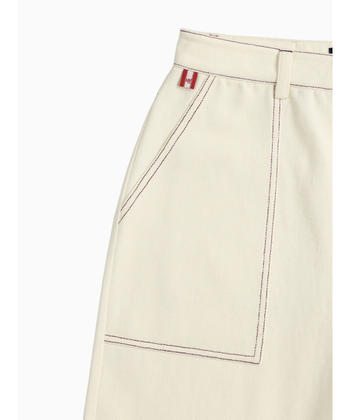 MENASOO(ミナス)の「Washing Cotton Work Pants_Ivory(その他パンツ・レディース・アイボリー・1/2)」の21枚目の写真