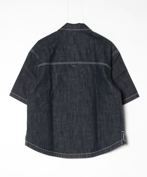 adidas（アディダス）の「DENIM BUTTON UP / アディダスオリジナルス adidas Originals（シャツ/ブラウス・メンズ・ブルー・LARGE/MEDIUM/SMALL/X-SMALL/XX-LARGE/3XL/X-LARGE）」の6枚目の写真