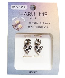 gargle（ガーグル）の「gargle ガーグル：HARU:ME シリーズ　ハルミー11　ハート　シールピアス　イヤリング(貼るピアス)（イヤリング）」