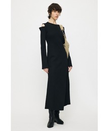 OPEN SHOULDER ニットドレス
