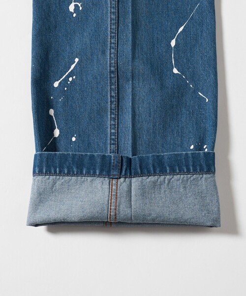 UNITED ARROWS(ユナイテッドアローズ)の「【別注】<WESCOT>スプラッシュ ペイント デニム ペインター パンツ(デニムパンツ・メンズ・コバルトブルー・XL/L/S/M)」の9枚目の写真