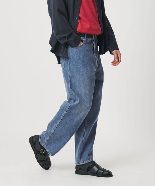 BEAUTY&YOUTH UNITED ARROWS（ビューティーアンドユースユナイテッドアローズ）の「フェード バギー テーパード 5P デニムパンツ（デニムパンツ・メンズ・ブラック/コバルトブルー・M/S/XL/L）」の22枚目の写真