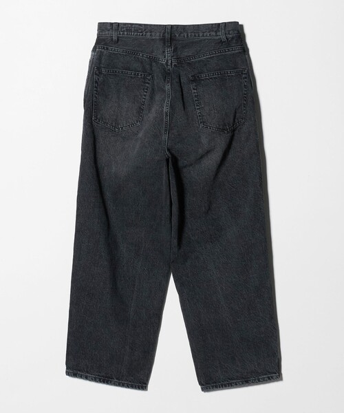 BEAUTY&YOUTH UNITED ARROWS（ビューティーアンドユースユナイテッドアローズ）の「フェード バギー テーパード 5P デニムパンツ（デニムパンツ・メンズ・ブラック/コバルトブルー・M/S/XL/L）」の7枚目の写真