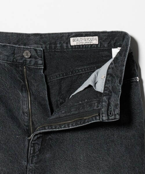 BEAUTY&YOUTH UNITED ARROWS（ビューティーアンドユースユナイテッドアローズ）の「フェード バギー テーパード 5P デニムパンツ（デニムパンツ・メンズ・ブラック/コバルトブルー・M/S/XL/L）」の5枚目の写真