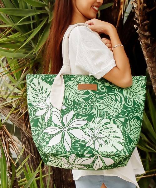 Kahiko(カヒコ)の「【Kahiko】ケイリノトートバッグ(トートバッグ・レディース・ブラック/ブルー/グリーン・FREE)」の1枚目の写真