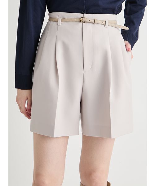 CELFORD（セルフォード）の「【洗える】ベルト付きショートパンツ（その他パンツ・レディース・ブラック/ライトベージュ/ライトピンク/ダークネイビー・36/38）」の10枚目の写真