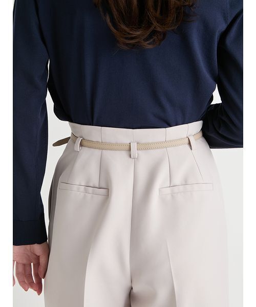 CELFORD（セルフォード）の「【洗える】ベルト付きショートパンツ（その他パンツ・レディース・ブラック/ライトベージュ/ライトピンク/ダークネイビー・36/38）」の16枚目の写真