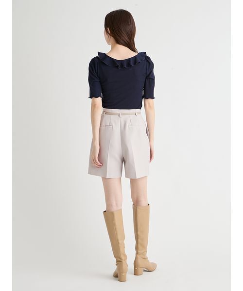 CELFORD（セルフォード）の「【洗える】ベルト付きショートパンツ（その他パンツ・レディース・ブラック/ライトベージュ/ライトピンク/ダークネイビー・36/38）」の20枚目の写真